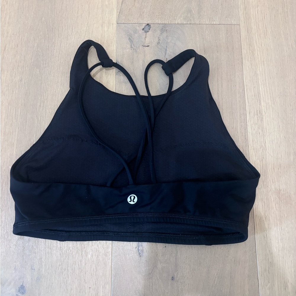 Lululemon Black Sports Bra – Great Condition (No Bra Pads)